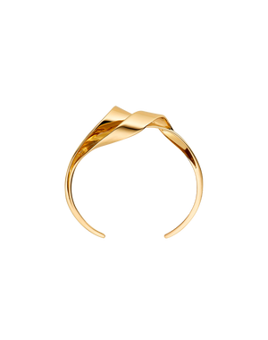 Manchette Éole - Dorée à l’or 24 carats