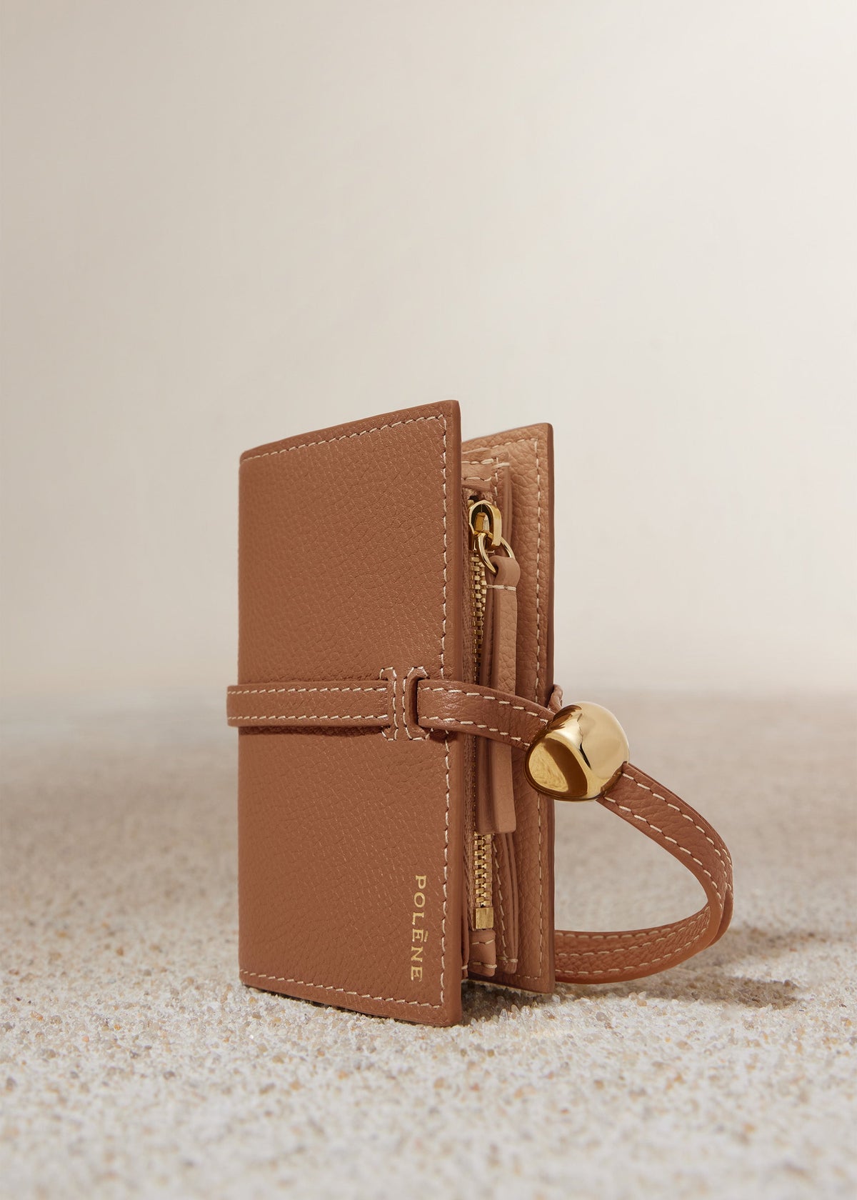 Porte cartes Kayé - Duo Camel Grainé
