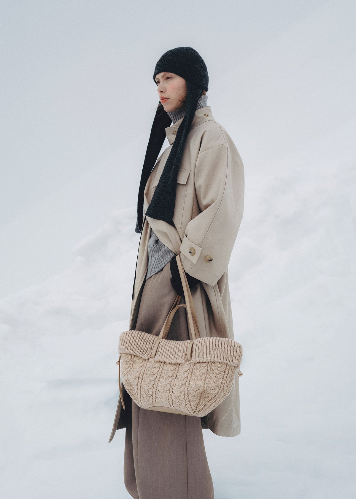 Cyme Mini - Ecru Mérinos