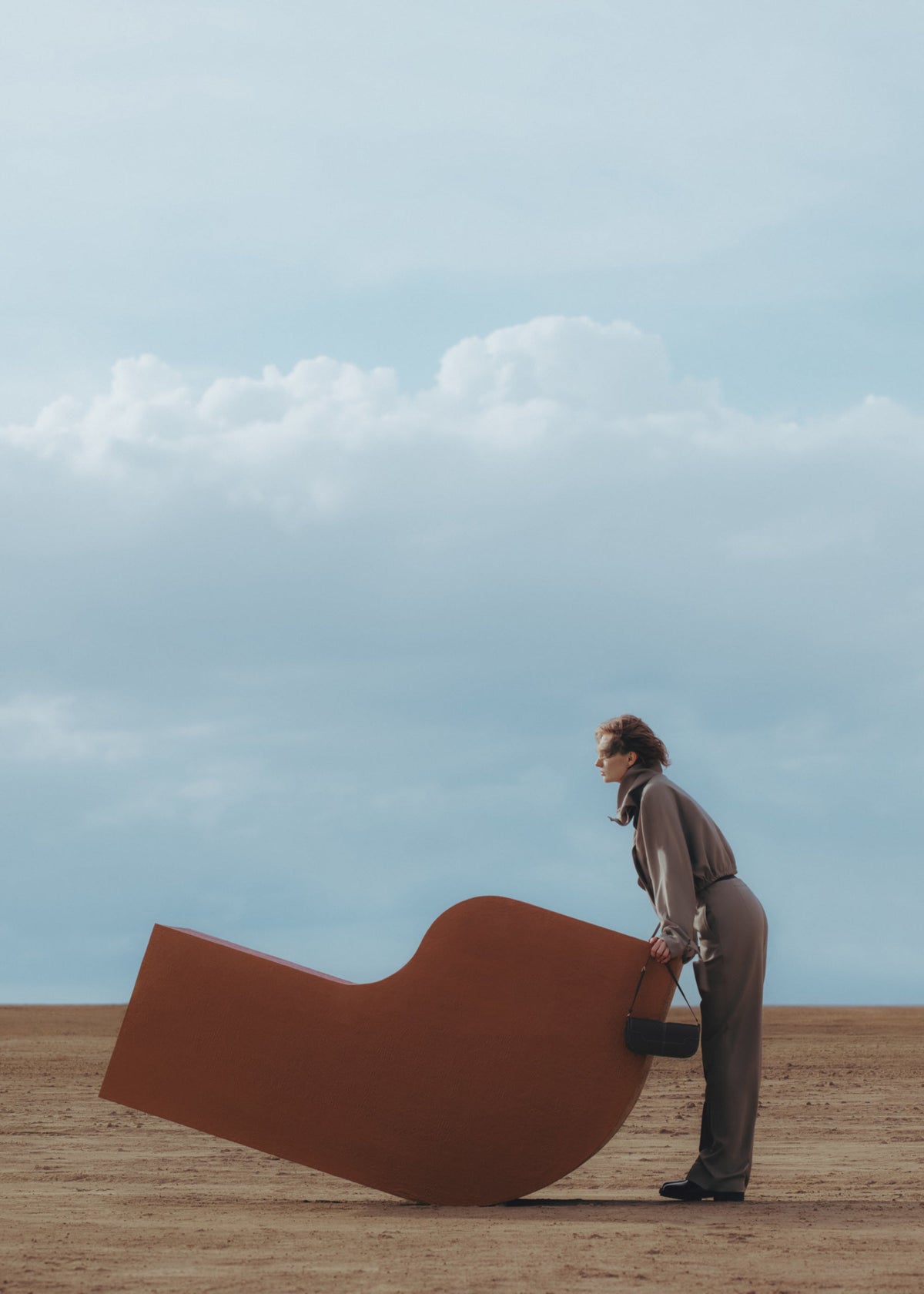 Osmo - Noir Coutures Écrues Lisse