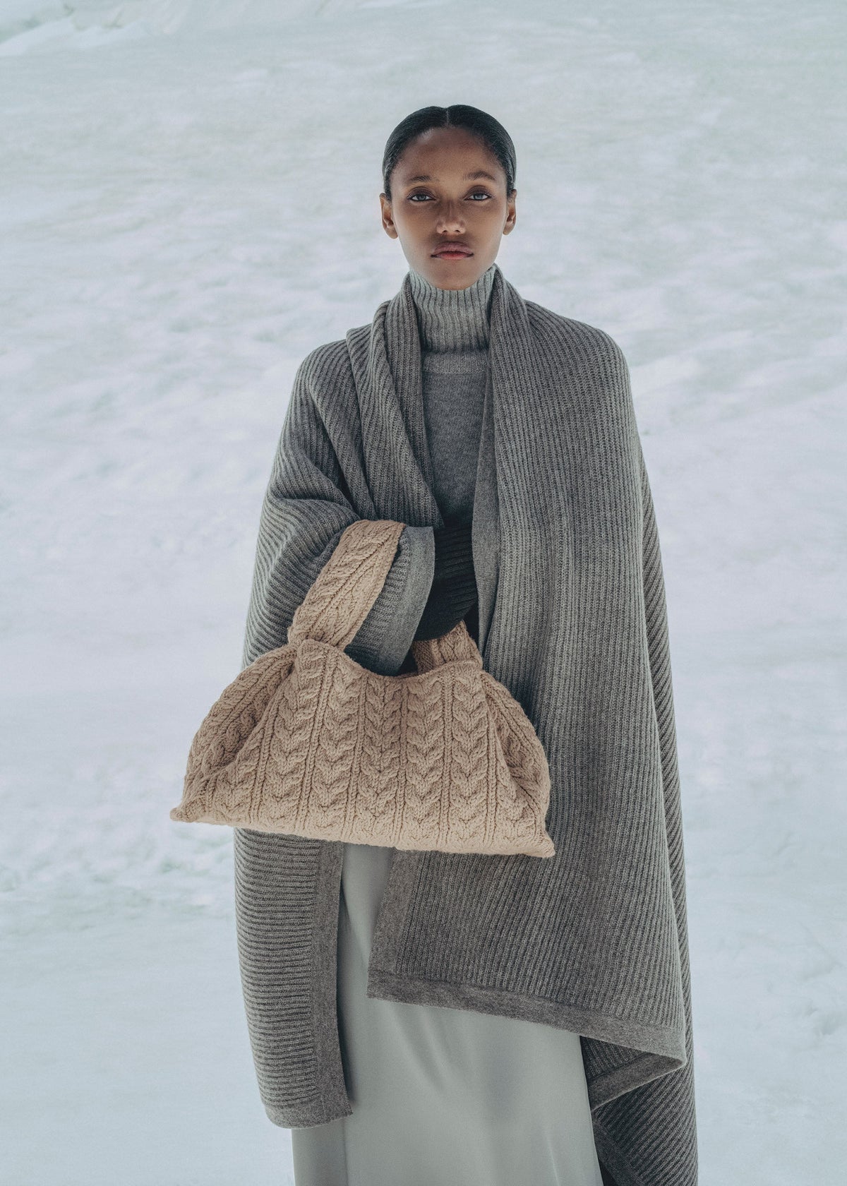 Numéro Neuf Large - Ecru Mérinos