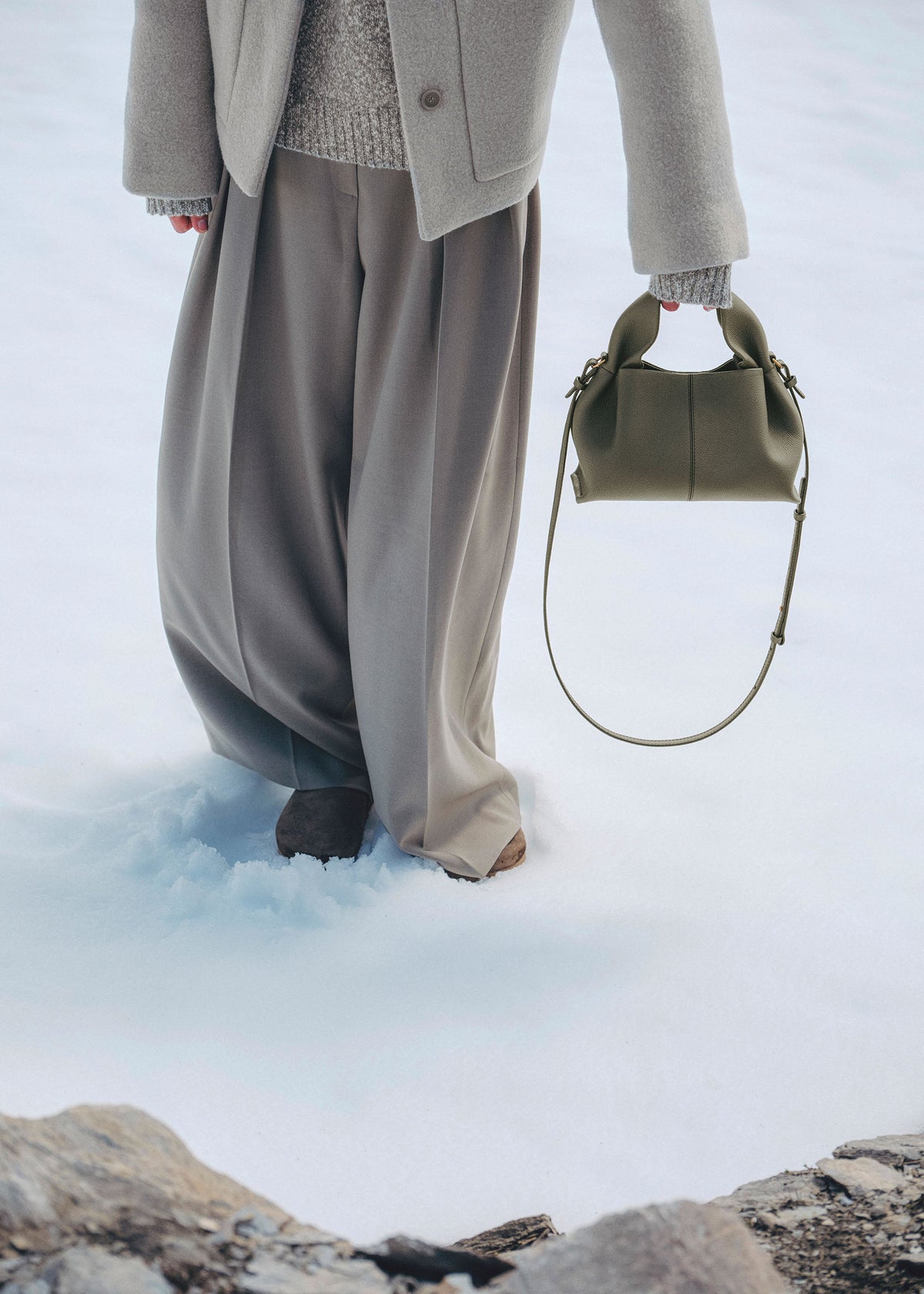 Numéro Neuf Mini - Vert Fumé Grainé