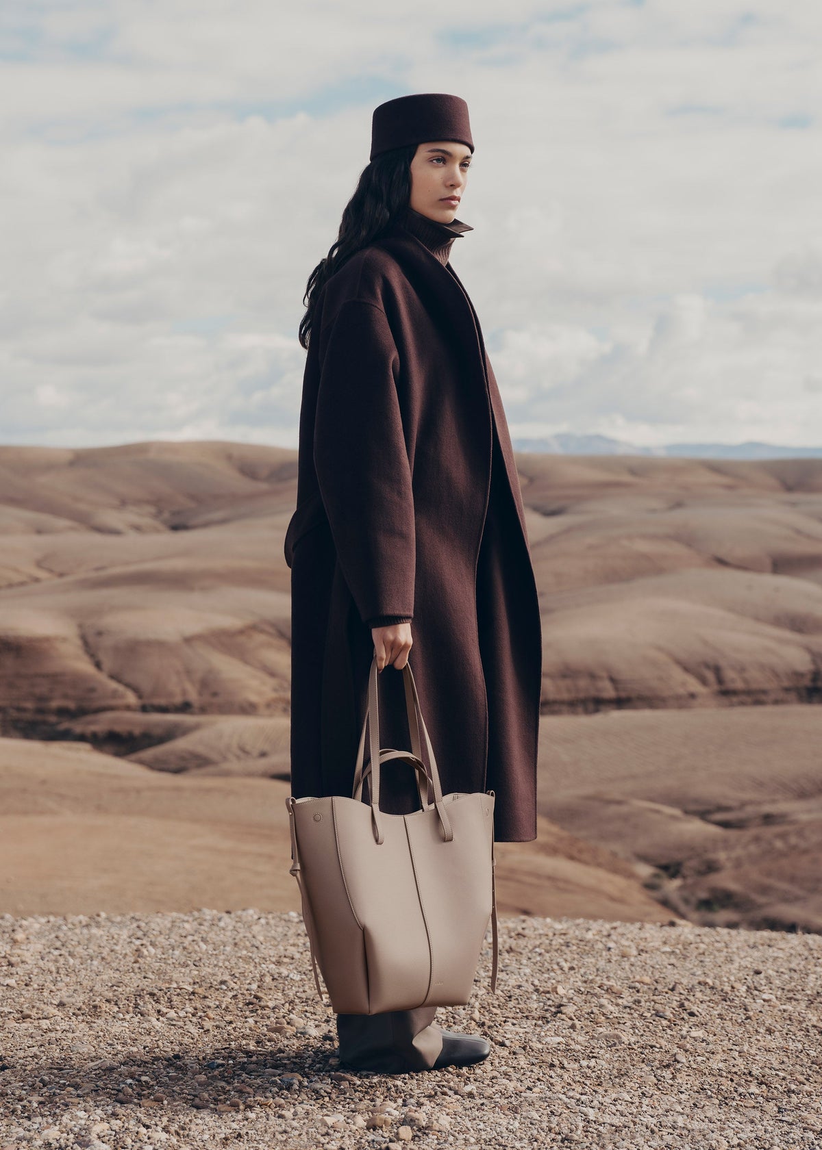 Cyme Tote - Taupe Grainé