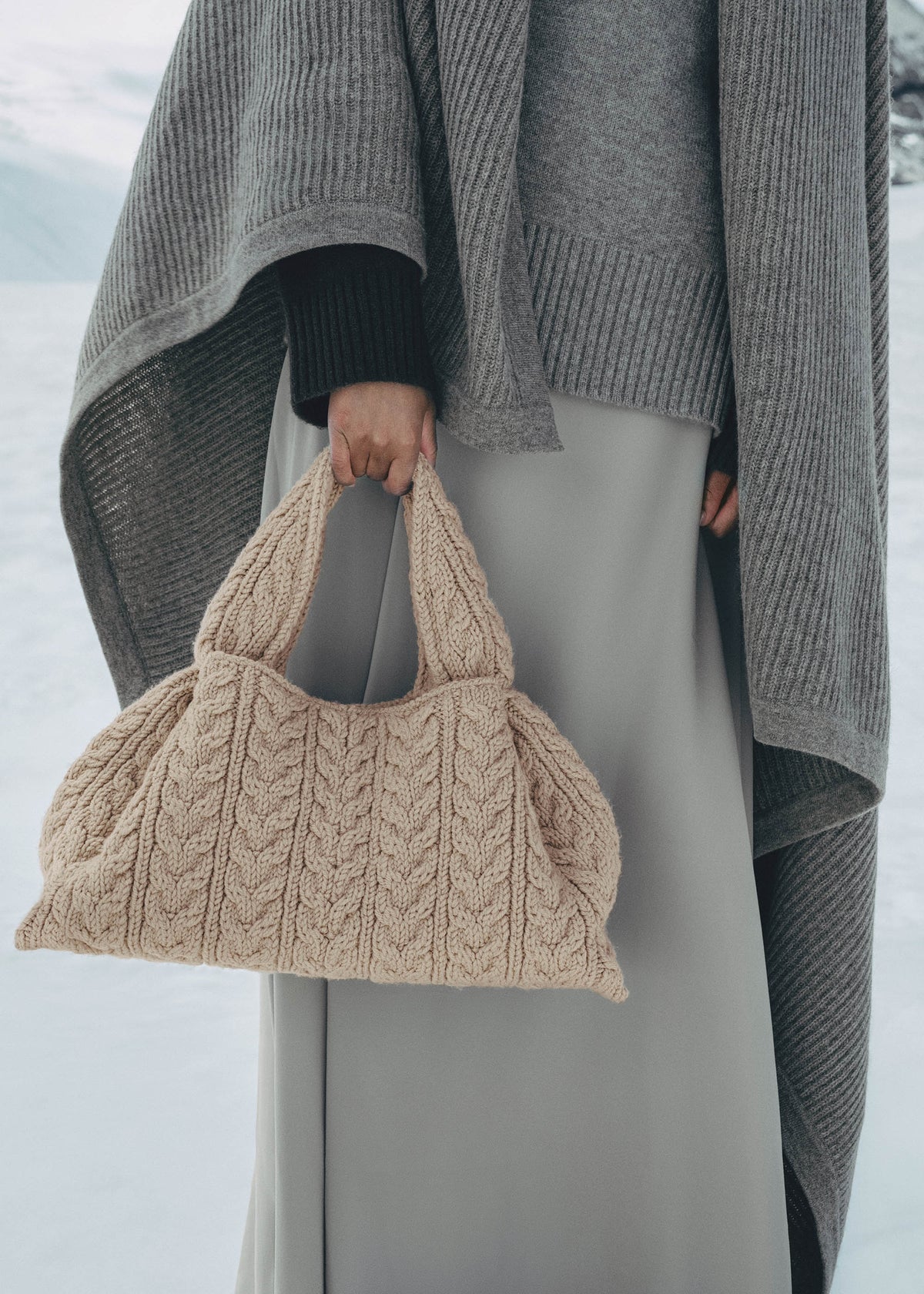 Numéro Neuf Large - Ecru Mérinos