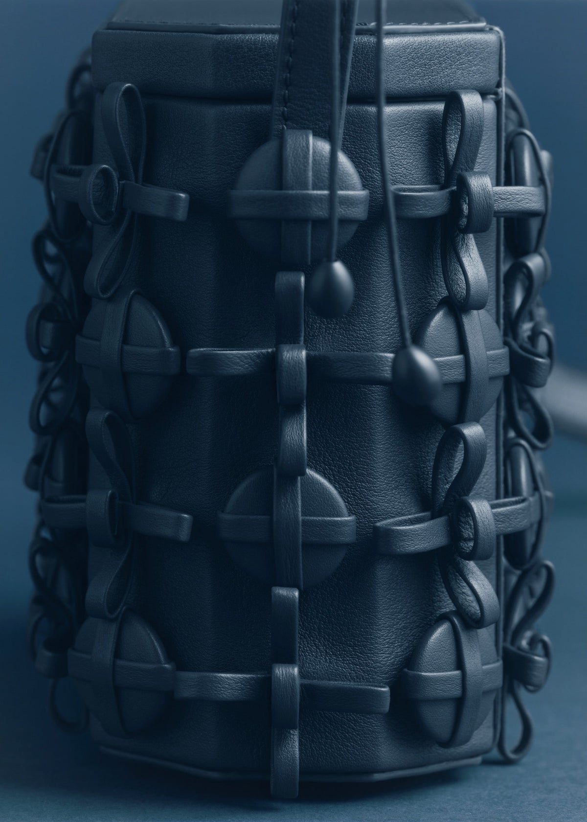 Button Bow Box - Encre