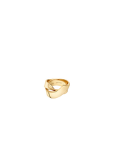 Bague Volute Éole - Dorée à l’or 24 carats