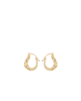 Créoles Slim Eroz - Dorée à l’or 24 carats