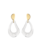 Boucles d'oreilles pendantes Naé - Verre