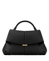 Mokki - Noir Coutures Ecrues Grainé