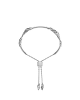 Jonc Eroz - Argentée en laiton rhodié