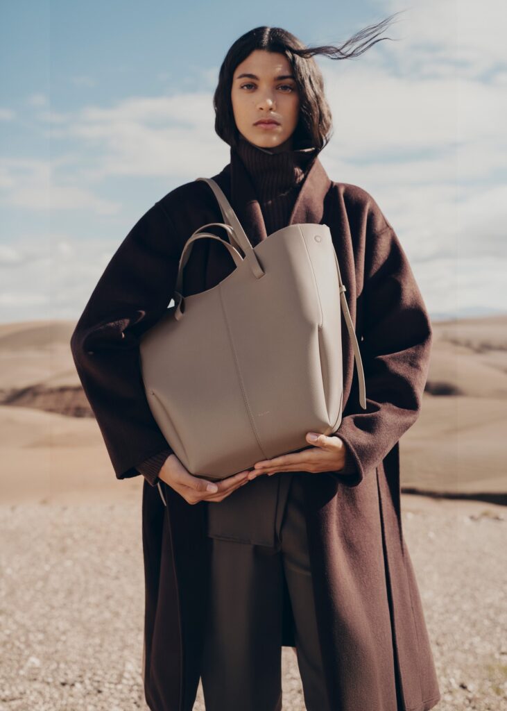 Cyme Tote - Taupe Grainé