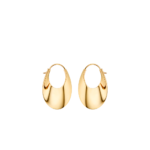 Créoles Slim Éole - Dorée à l’or 24 carats