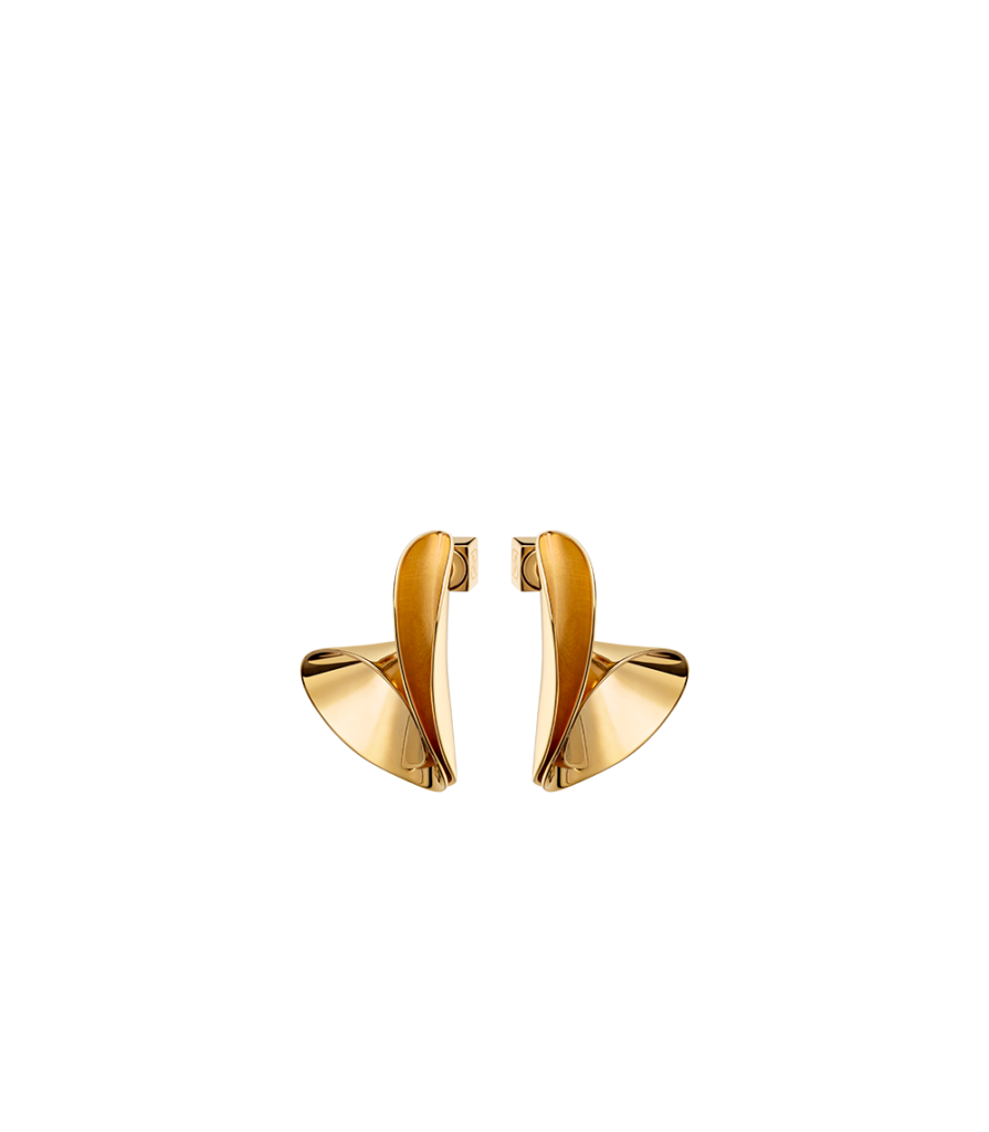 Boucles d'oreilles Éole - Dorée à l'or 24 carats